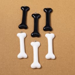 10pcs 60*20mm Resin Simulated Bone Charms Pendants for Jewelry Making Necklace Earrings DIY Accessories Supplies