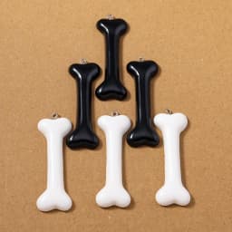 10pcs 60*20mm Resin Simulated Bone Charms Pendants for Jewelry Making Necklace Earrings DIY Accessories Supplies