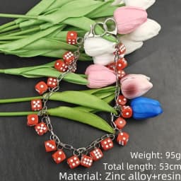 2026 New Model DIY Lucky Colorful Dice Pants Chain Fashionable Men And Women One's Waist Luxury Accessories Hip Hop Key Chain