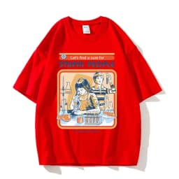 A Cure for Stupid People Clothing Male Breathable Tshirt Loose T-Shirts Harajuku Casual Short Sleeve Couple TEE