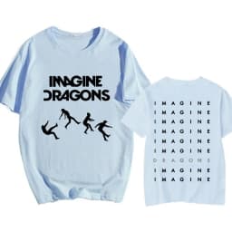Imagine Dragons Loom Tour 2025 T-shirt Short Sleeve Men/Women Tshirts High Quality Soft Unisex Streetwear Hip Hop Fashion
