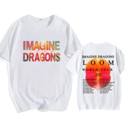 Imagine Dragons Loom Tour 2025 T-shirt Short Sleeve Men/Women Tshirts High Quality Soft Unisex Streetwear Hip Hop Fashion