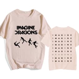 Imagine Dragons Loom Tour 2025 T-shirt Short Sleeve Men/Women Tshirts High Quality Soft Unisex Streetwear Hip Hop Fashion