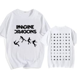 Imagine Dragons Loom Tour 2025 T-shirt Short Sleeve Men/Women Tshirts High Quality Soft Unisex Streetwear Hip Hop Fashion