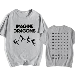Imagine Dragons Loom Tour 2025 T-shirt Short Sleeve Men/Women Tshirts High Quality Soft Unisex Streetwear Hip Hop Fashion