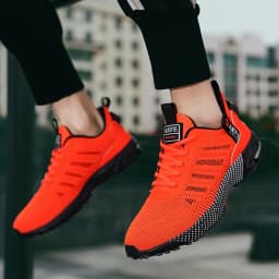 YRZL Men's Shoes Lightweight Running Shoes New Breathable Outdoor Sports Footwear Comfortable Athletic Training Sneakers for Men