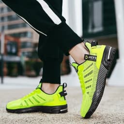YRZL Men's Shoes Lightweight Running Shoes New Breathable Outdoor Sports Footwear Comfortable Athletic Training Sneakers for Men