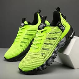 YRZL Men's Shoes Lightweight Running Shoes New Breathable Outdoor Sports Footwear Comfortable Athletic Training Sneakers for Men