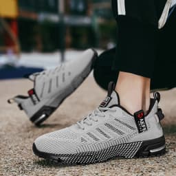 YRZL Men's Shoes Lightweight Running Shoes New Breathable Outdoor Sports Footwear Comfortable Athletic Training Sneakers for Men