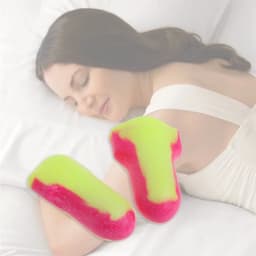 ESCAM 10 Pairs Disposable Soft Foam Earplugs Snore-Proof Sleep Ear Protector No Cords