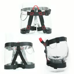 Aerial Work Safety Harness with Lanyard on Back Construction Protection High-altitude Rock Climbing Outdoor Harness Safe Rope
