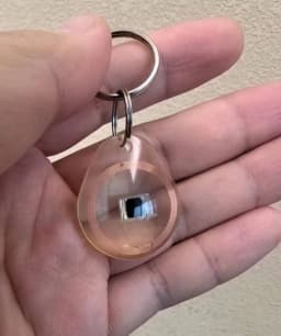 RFID Keychain Token 13.56mhz CUID Changeable Wet Inlay NFC Tag Sector 0 Block 0 UID Rewritable For NFC Andriod MCT Copy Clone