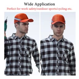 Work Safety Bump Cap Baseball Hat Style Net Cloth Hi-Viz Anti-collision Hard Hat Helmet Head Protection Repairing