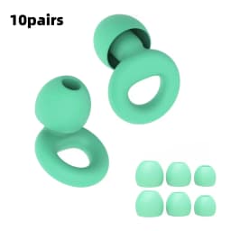 Concert Ear Plugs, High Fidelity Noise Cancelling Silicone Ear Plugs, Reusable Ear Plugs for Musicians, , Focus and Sleep