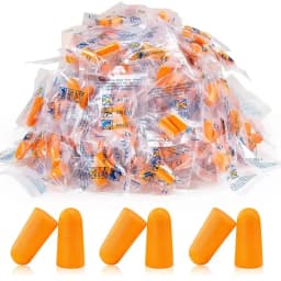 10/20/50Pairs Anti Noise Earplugs Work Study Sleep Travel Aircraft Noise Reduction Soft Foam Earplugs Separately Packaged
