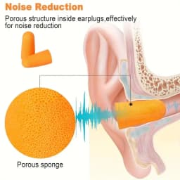 10/20/50Pairs Anti Noise Earplugs Work Study Sleep Travel Aircraft Noise Reduction Soft Foam Earplugs Separately Packaged