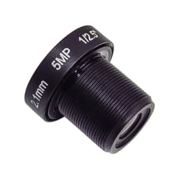5MP HD 2.1mm CCTV Lens 5.0Megapixel IP Camera Lenses MTV Board IR M12 Lens F2.0 1/2.5" Image Format For HD Security Cameras