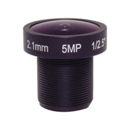 5MP HD 2.1mm CCTV Lens 5.0Megapixel IP Camera Lenses MTV Board IR M12 Lens F2.0 1/2.5" Image Format For HD Security Cameras