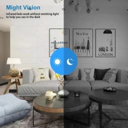 X5 HD Camera 1080P Wifi Wireless Intelligent Home Security Video Recording App Support Memory Card Camera Security