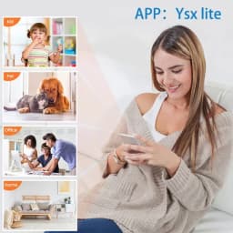 X5 HD Camera 1080P Wifi Wireless Intelligent Home Security Video Recording App Support Memory Card Camera Security
