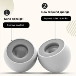 Soft Silicone Sleeping Ear Plugs Sound Insulation Ear Protection Anti-Noise Plug Sleep Noise Reduction Swim Waterproof Earplugs