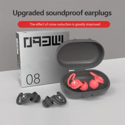 Soft Silicone Sleeping Ear Plugs Sound Insulation Ear Protection Anti-Noise Plug Sleep Noise Reduction Swim Waterproof Earplugs