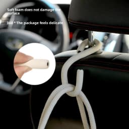 Portable Lightweight Flexible Hook-Multi-Use Cabinet Hanger&Adjustable Phone Stand for Desk Cupboard Closet Locker Space-Saving