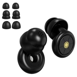 Waterproof Silicone Earplugs Powerful Filter Sound Insulation Ultra Quiet Sleep Noise Reduction Learning Exercising Sleeping
