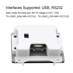 GM861S UART/USB Interface 1D/2D Bar Code QR Code Barcode Reader Module Embedded Fixed Installation White Green LED Plug And Play
