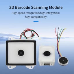 GM861S UART/USB Interface 1D/2D Bar Code QR Code Barcode Reader Module Embedded Fixed Installation White Green LED Plug And Play