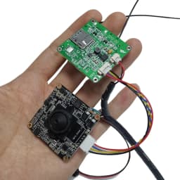 Camhi 4G LTE IP Camera Module Pinhole 1920P IMX335 DIY Secret CCTV Mini 3G/4G SIM Card Surveillance Built-in MIC SD Card Slot