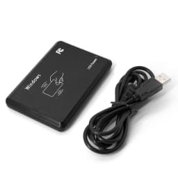 Smart RFID Card Reader 125KHz 13.56MHz ID IC Frequency Access Control USB Card Reader Encrypted Programmer Reader