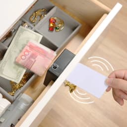 1/4 Pieces Smart Drawer Induction Cabinet Lock RFID Card Smart Electronic Lock Wardrobe Furniture Sauna Cabinet Locker Lock