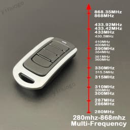 For JCM MUV-PRO 2 4 Garage Door Remote Control 868MHz Rolling Code JCM Remote Control Gate Garage Door Command Opener