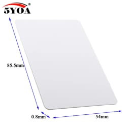 5YOA 10/20/50/100/200pcs EM4305 T5577 Blank Card RFID Chip Cards 125 khz Copy Rewritable Writable Rewrite Duplicate 125khz