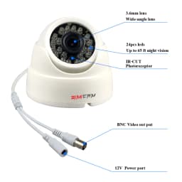 HD 720P/1080P AHD Analog Security Dome Camera Night Vision DVR BNC For Indoor Home Office Factor CCTV Video Surveillance Camera