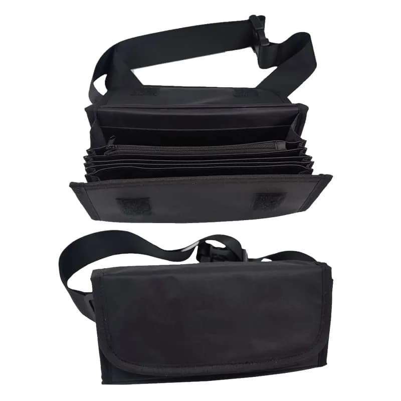 Multi-Function Waiter's Purse Portable Multi Pocket Driver Waist Wallet Fanny Pack For Cash Receipt Bills Coins Organizer Safe