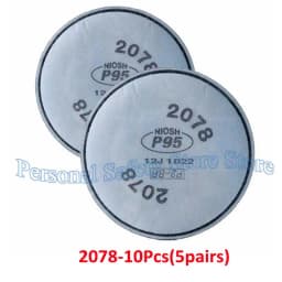 Lots of Painting Spray Industry Dustproof 2091/2097 Particulate Filter P100 for 6800 7502 6200 FF402 Series Respirator Dust Mask