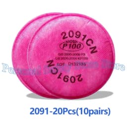 Lots of Painting Spray Industry Dustproof 2091/2097 Particulate Filter P100 for 6800 7502 6200 FF402 Series Respirator Dust Mask