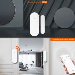 Window Door Magnetic Sensor Door Open Closed Detectors Wireless Smart Home Security Protection Alarm System App Remote Control
