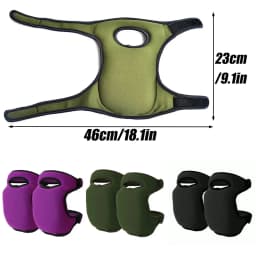 1Pair Soft Foam Knee Pads for Work Knee Support Padding for Gardening Cleaning Protective Sport Kneepad Builder Workplace Safety
