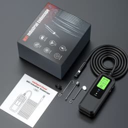 2K HD Industrial Endoscope Single Dual WiFi Borescope Inspection Camera IP67 Waterproof Pipeline Borescope For iPhone Android