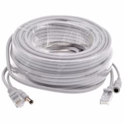 Network Cable Power Supply Two In One Ethernet Cable 5M/10M/20M/30M RJ45 Extension Cable RJ45+DC For IP Camera