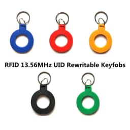 10pcs 13.56mhz RFID 13.56Mhz UID Changeable 1K S50 Tag Keyfob Block 0 Writable Card Rewritable for Copier Writer Duplicator Copy