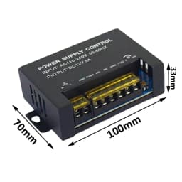 DC 12V Door Access Control System Switch Power Supply 3A 5A AC 100~240V For Electric Lock RFID Fingerprint Access Control System