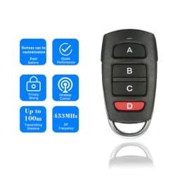 5PCS universal gate command remote control 433 rf remote garage control 433 mhz clone Garage key