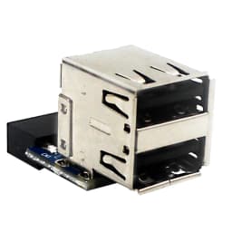 Female Extension Cable Compatibility Computer Motherboard Header Adapter USB2.0 9Pin/10P Desktop Motherboard Accessories