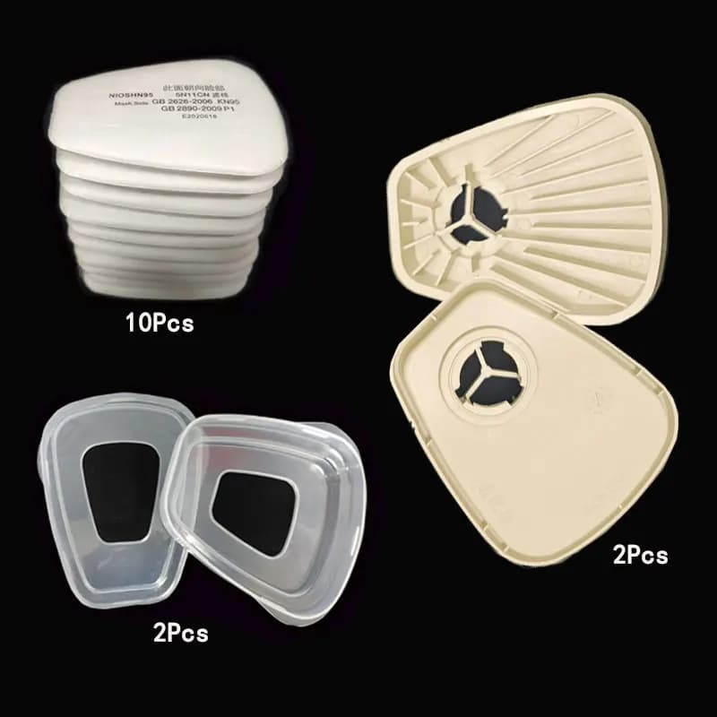 5N11 Electrostatic Filter cotton 503/603 Adapter For 6200/7502/6800 Respirator Gas Mask Painting Spraying chemistry Accessories