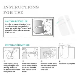 Protective Anti-fog Full Face Mask Shield Cover Cooking Anti-fume Splash Proof Lampblack Transparent Protection Eyes Face Masks