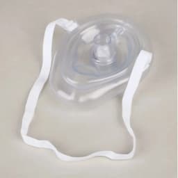 Reusable professional emergency cardiopulmonary resuscitation breathing mask to protect rescue personnel with artificial respira